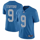 Nike Detroit Lions #9 Matthew Stafford Blue Throwback NFL Vapor Untouchable Limited Jersey,baseball caps,new era cap wholesale,wholesale hats